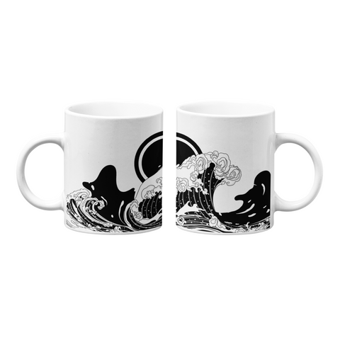 "Wave" - Tasse