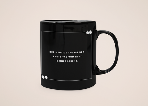 "Rest des Lebens" - Tasse - Japanische Weisheiten