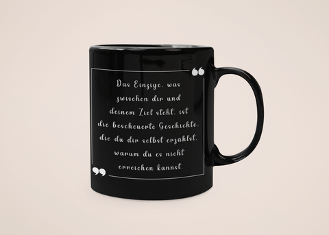 „Keine Ausreden“ – Tasse – Film & Serien-Zitate