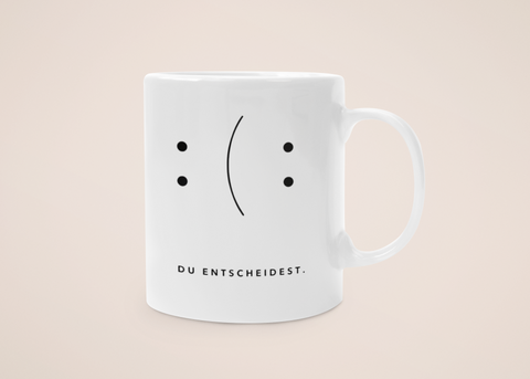 „Blickwinkel“ – Tasse – Sprüche