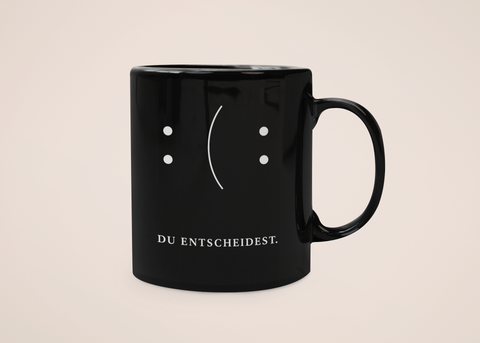 „Blickwinkel“ – Tasse – Sprüche