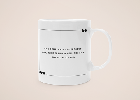 "Erfolg" - Tasse - Japanische Weisheiten
