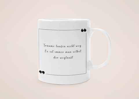 "Träume" - Tasse - Japanische Weisheiten