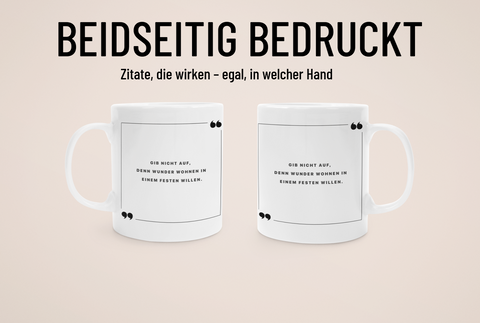 „Klarheit“ – Tasse – Arabische Weisheiten